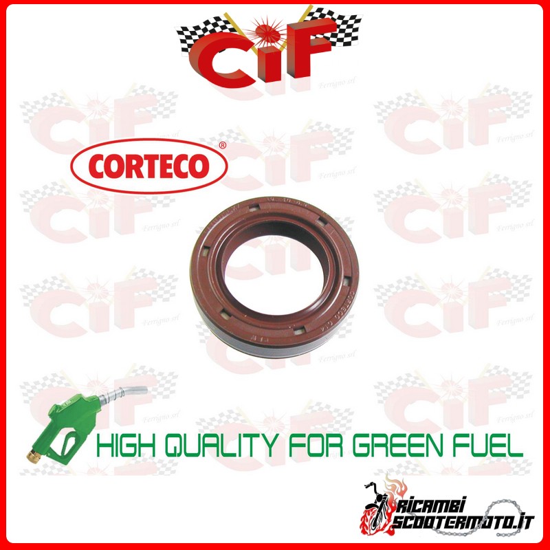 JOINT D'HUILE CÔTÉ EMBRAYAGE 19x30x6,5 GILERA DNA 50 ZAPC27 2T LC 2000-2008
