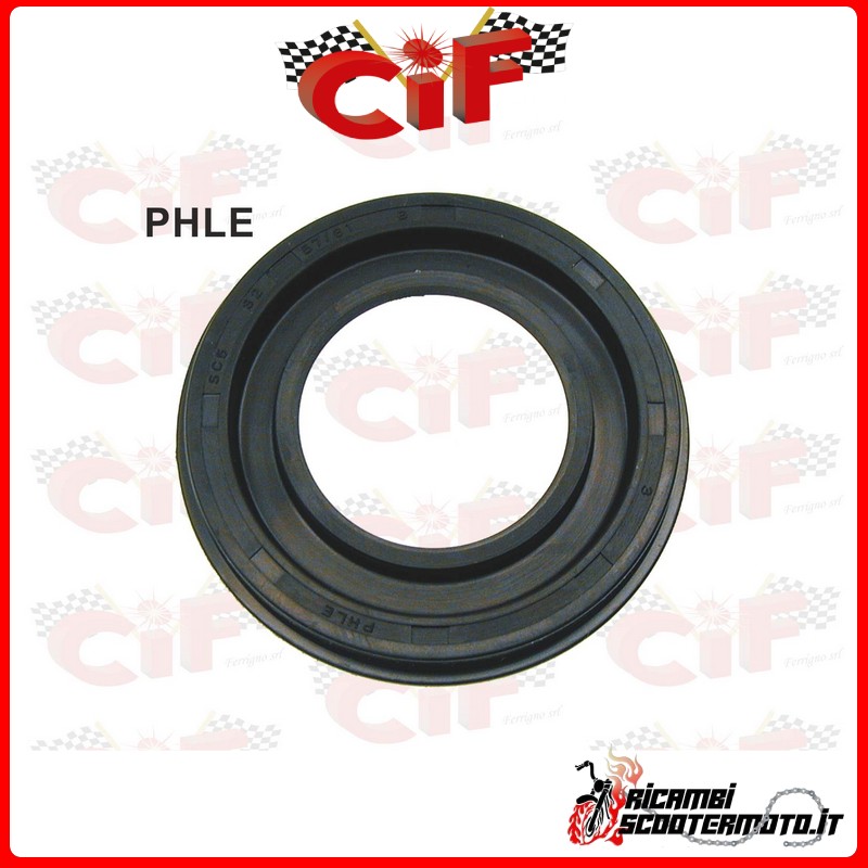 CLUTCH SIDE OIL SEAL 32x57/61x6 NBR SECTION PIAGGIO VESPA GS 160