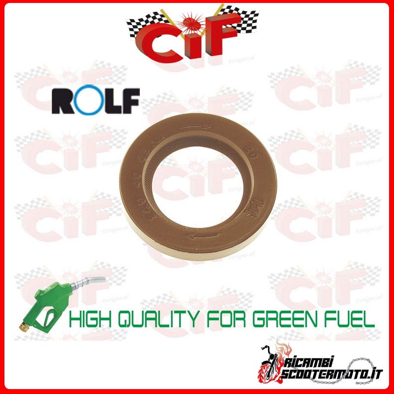 FLYWHEEL SIDE OIL SEAL 24.9x40x6.5Vm PIAGGIO APE TM P 602