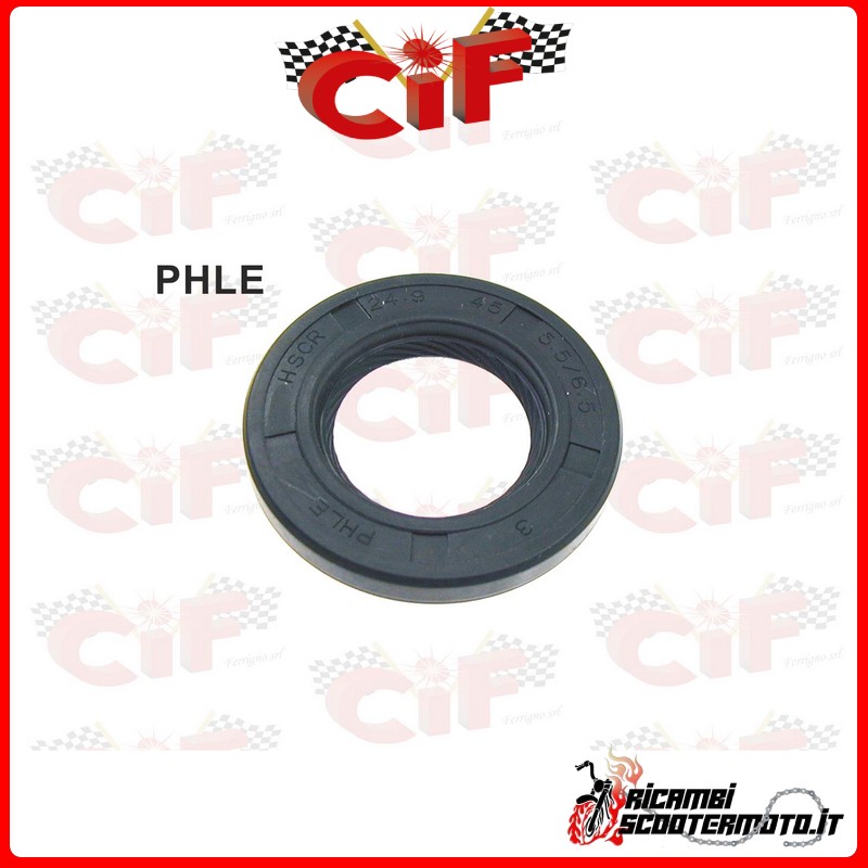 FLYWHEEL SIDE OIL SEAL 24.9x45x5.5/6.5 PIAGGIO VESPA GS 160