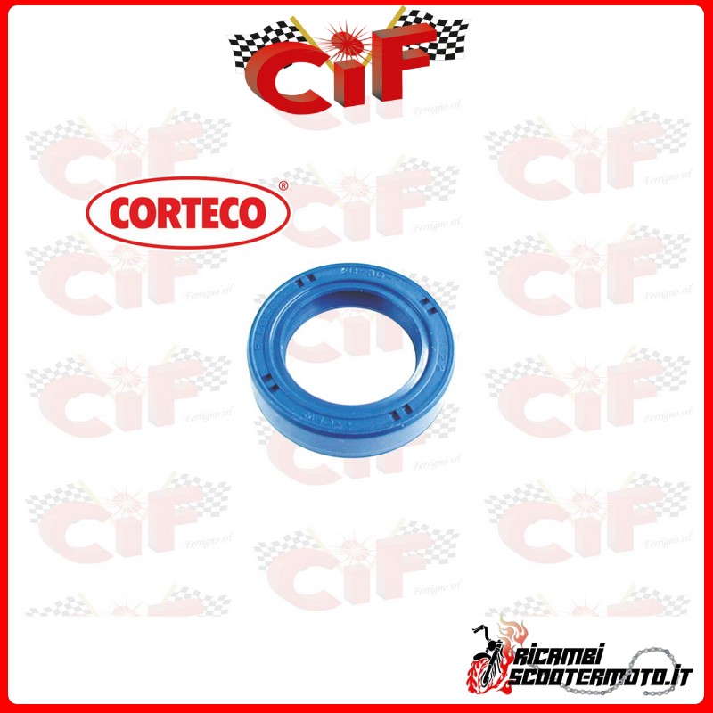 JOINT D'HUILE CÔTÉ VOLANT MOTEUR ET EMBRAYAGE 20x30x7RP PEUGEOT BUXI 50 (1994-1997)