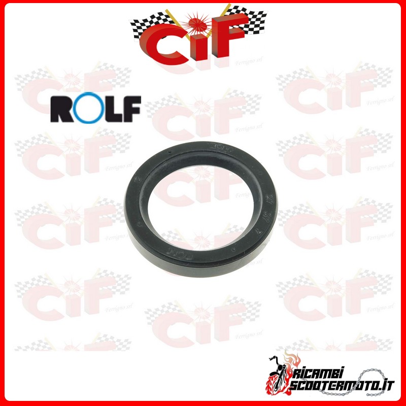 REAR HUB OIL SEAL 27x37x7 ROLF PIAGGIO VESPA 50 / N 50 V5A1T 2T AC 1963-1971 REAR HUB OIL SEAL 27x37x7 ROLF PIAGGIO VESPA 50 / N 50 V5A1T 2T AC 1963-1971