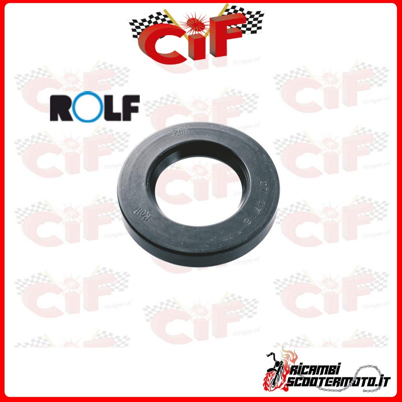 JOINT D'HUILE DE ROUE ARRIÈRE 27x47x6 (ROLF) PIAGGIO VESPA 125 GT / 125 Sprint 125 VNL1-2 2T AC 1961-1973