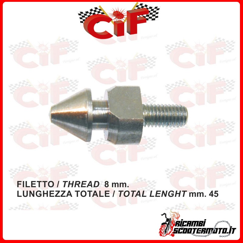 SATTELANKERSTIFT PIAGGIO VESPA P125X 125 VNX1T 2T AC 1977-1982