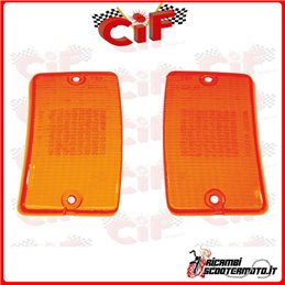 INTERMITENTES DELANTEROS PLASTIC GEMS PIAGGIO VESPA PK 50 XL / Elestart 50 V5X3T 2T AC 1985-1990
