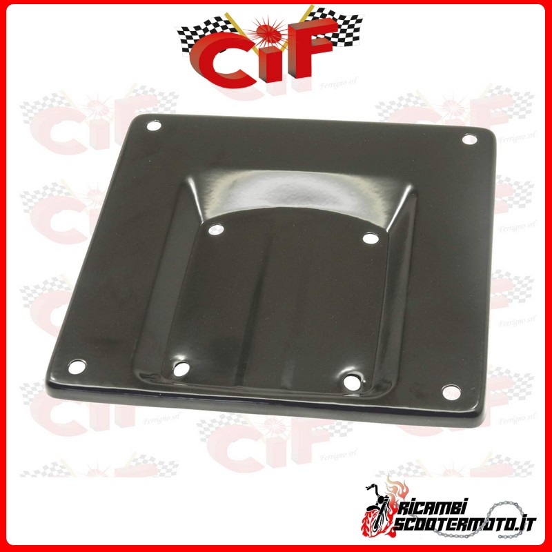 RAISED LICENSE PLATE HOLDER RAW PIAGGIO VESPA 90