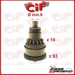 STARTER MOTOR RETURN ITALJET Jet Set 50 PIAGGIO 2T AC 2002-