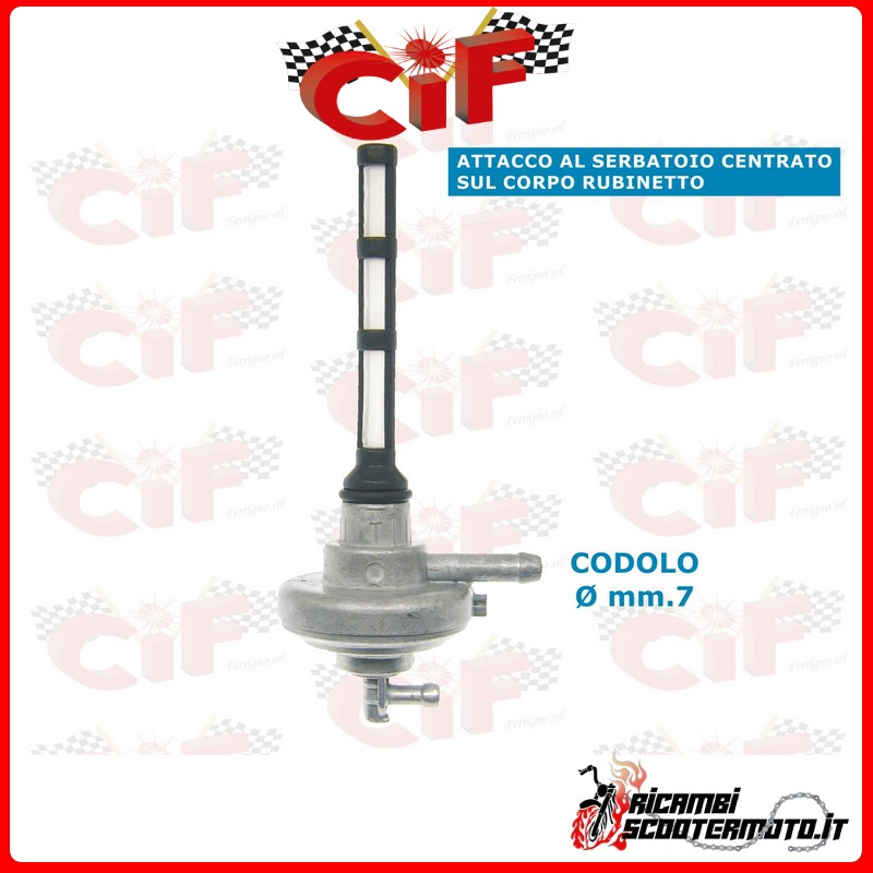 ROBINET D'ESSENCE GILERA DNA 50 ZAPC27 2T LC 2000-2008