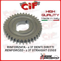 REINFORCED GEAR WHEEL z 37 STRAIGHT TEETH FOR VARIATOR PIAGGIO SI