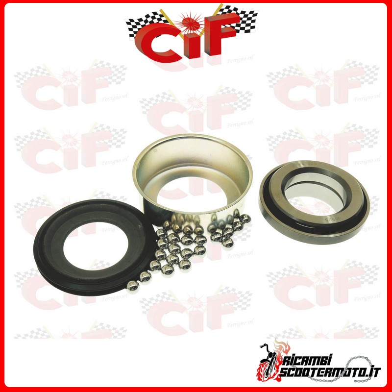 COMPLETE LOWER STEERING CAP SET WITH BALLS PIAGGIO VESPA FL2 COMPLETE LOWER STEERING CAP SET WITH BALLS PIAGGIO VESPA FL2