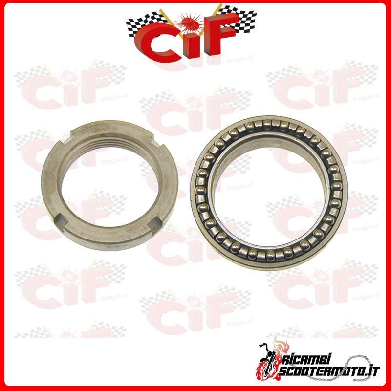 SERIE CALOTTE STERZO SUPERIORE COMPLETA DI GABBIA PIAGGIO Super Hexagon GT-S / GTX 125 ZAPM20 4T LC 1998-2000