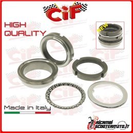 JUEGO COMPLETO DE TAPA DE DIRECCIÓN SUPERIOR CON ANILLO DE BLOQUEO PIAGGIO Super Hexagon GT / GTX (HONDA) 250 ZAPM20 4T LC 1998-