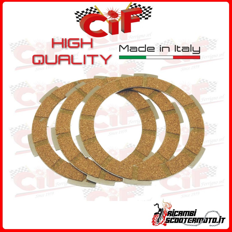 3-PIECE CLUTCH DISC SET PIAGGIO VESPA FL