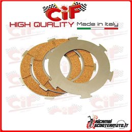 3-PIECE CLUTCH DISC SET PIAGGIO VESPA 125 DAL 1960  (DAL VNB2 AL VNB6 - VBB2)