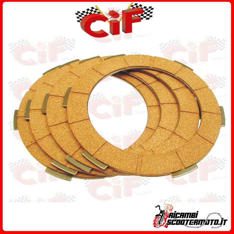 3-PIECE CLUTCH DISC SET LAMBRETTA LI