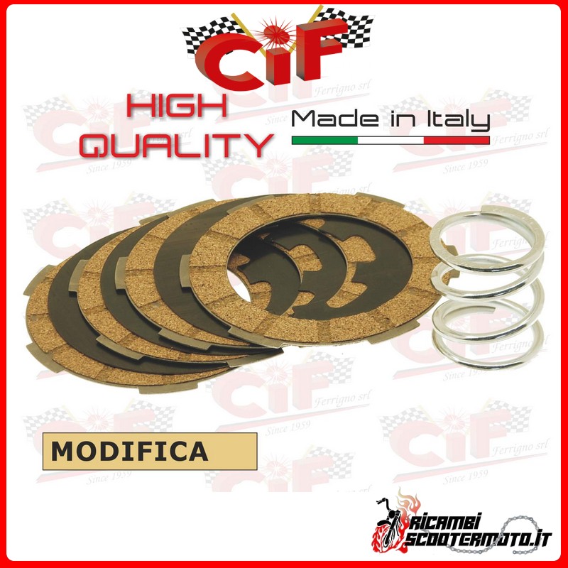 ENSEMBLE DE DISQUES D'EMBRAYAGE MODIFIÉS PIAGGIO VESPA 50