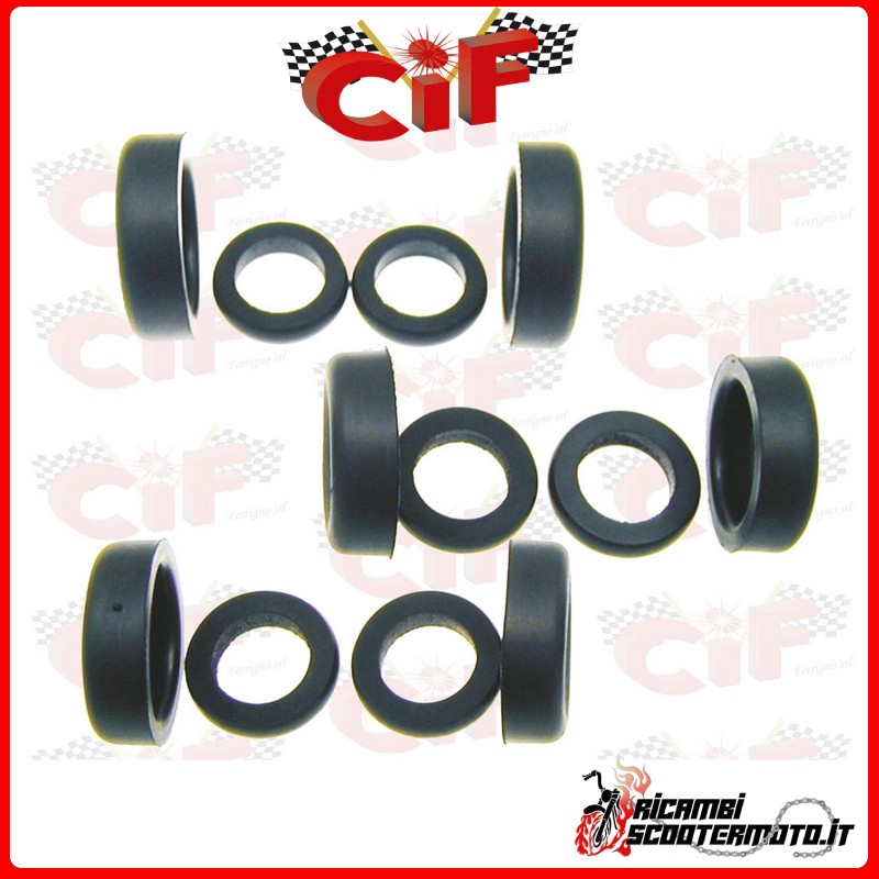 SERIE GOMMINI CILIDRETTO FRENO ANTERIORE - POSTERIORE PIAGGIO APE TM P