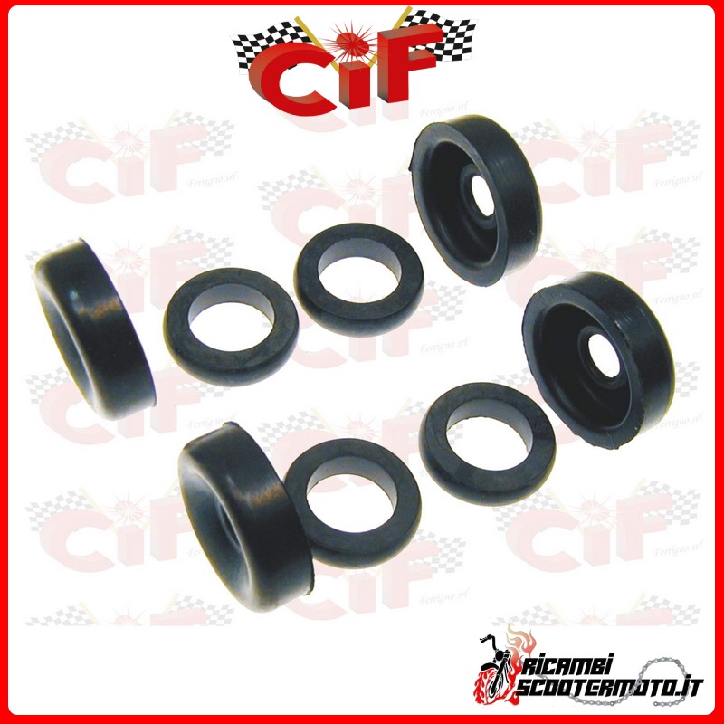 REAR BRAKE CYLINDER RUBBER SET PIAGGIO APE POKER (BENZINA E DIESEL)