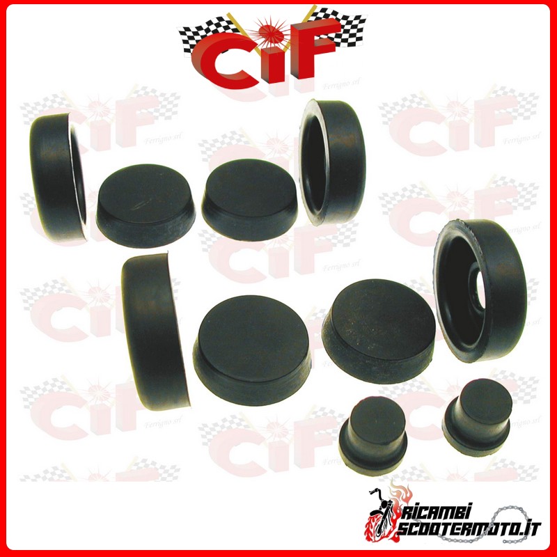 REAR BRAKE CYLINDER RUBBER SET PIAGGIO APE MP