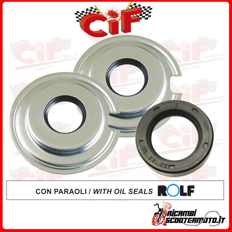 ENGINE OIL SEAL SET PIAGGIO VESPA 125  (VM1/2T ‘1953-1954)