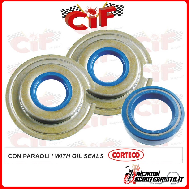 ENSEMBLE DE JOINTS D'HUILE MOTEUR PIAGGIO VESPA 125  (VM1/2T ‘1953-1954)