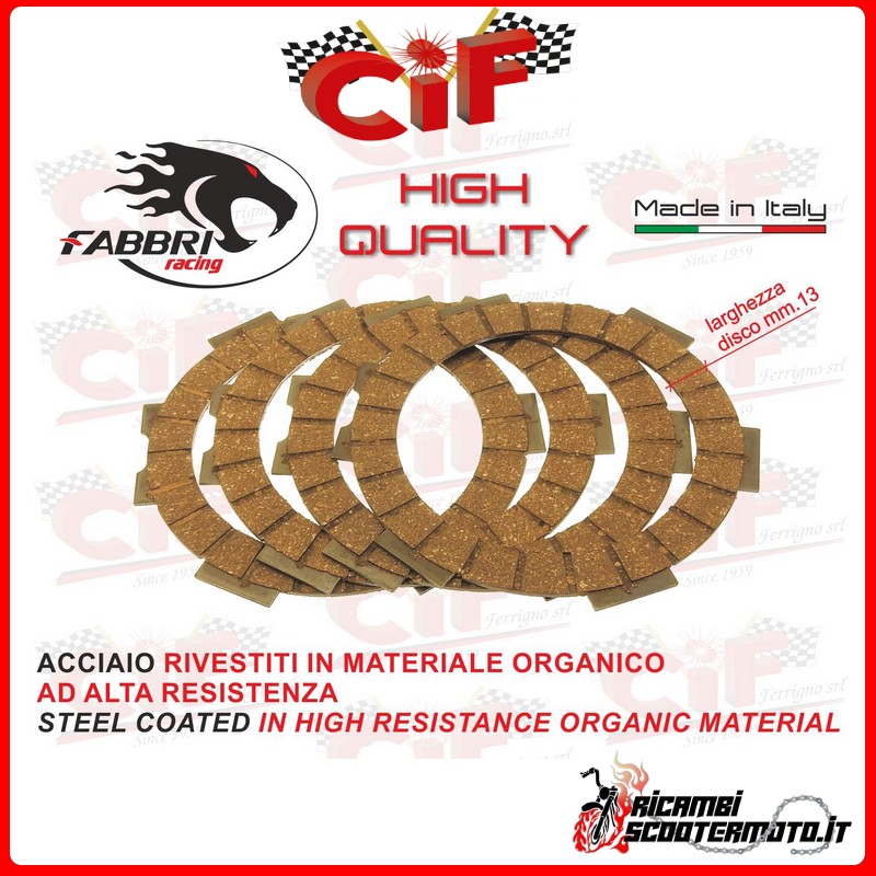 RACING CLUTCH DISC SET PIAGGIO VESPA FL RACING CLUTCH DISC SET PIAGGIO VESPA FL