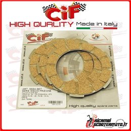 3-PIECE CLUTCH DISC SET PIAGGIO VESPA 50