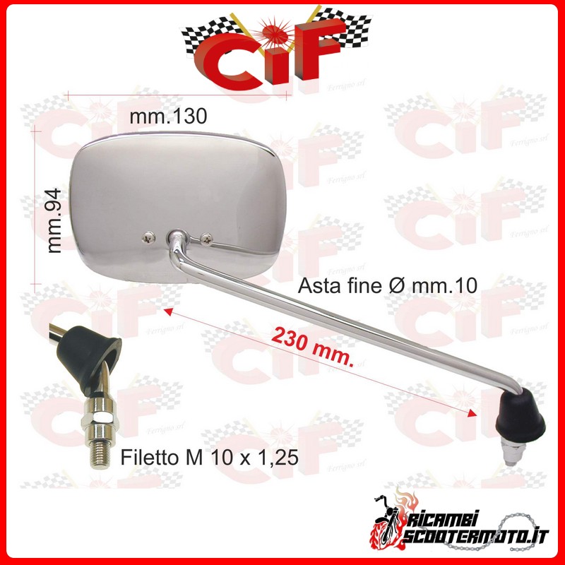 RIGHT MIRROR PIAGGIO BEVERLY 250 RIGHT MIRROR PIAGGIO BEVERLY 250