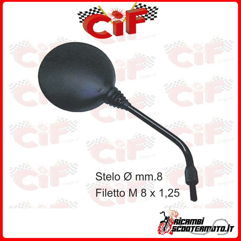 RIGHT MIRROR APRILIA SCARABEO