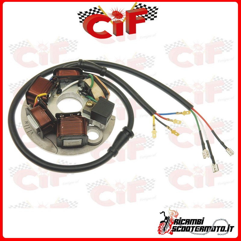 STATOR PIAGGIO VESPA 125 Primavera ET3 125 VMB1T 2T AC 1976-1990 STATOR PIAGGIO VESPA 125 Primavera ET3 125 VMB1T 2T AC 1976-1990