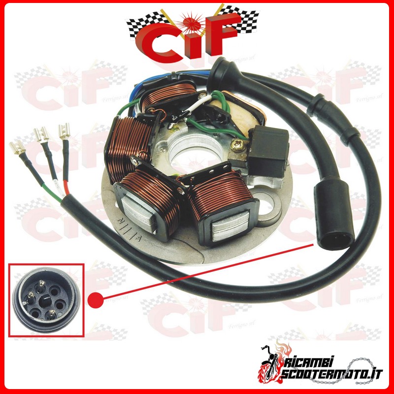 ESTATOR PIAGGIO VESPA PK 50 S / Elestart 50 V5X2T 2T AC 1982-1984 ESTATOR PIAGGIO VESPA PK 50 S / Elestart 50 V5X2T 2T AC 1982-1984
