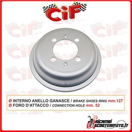 REAR BRAKE DRUM PIAGGIO PIAGGIO VESPA 125 -150  (1958-1960)