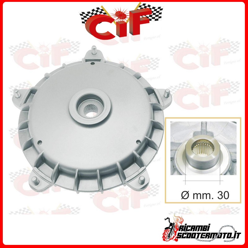 REAR WHEEL DRUM PIAGGIO VESPA PX PE ARCOBALENO