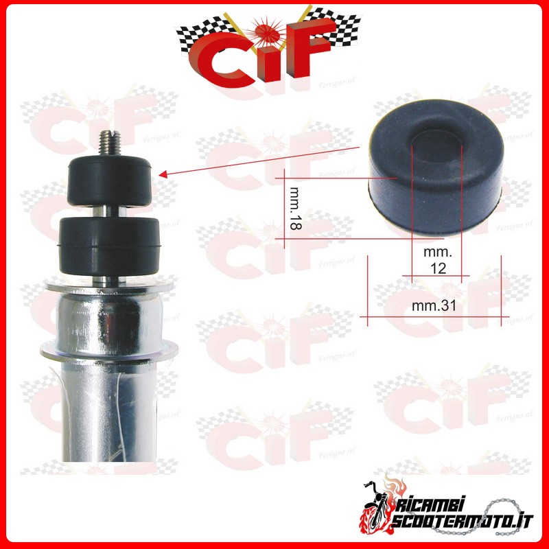 ALMOHADILLA DE CONTROL SUPERIOR PIAGGIO VESPA PK