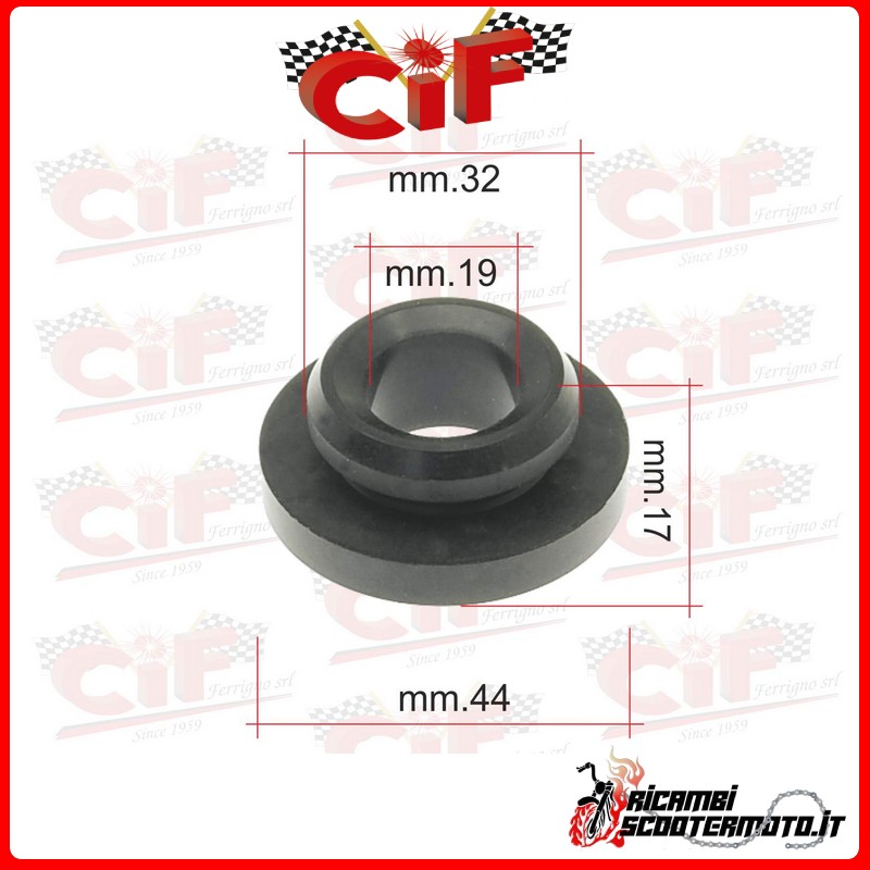 UPPER AND LOWER CHECK PAD PIAGGIO SI