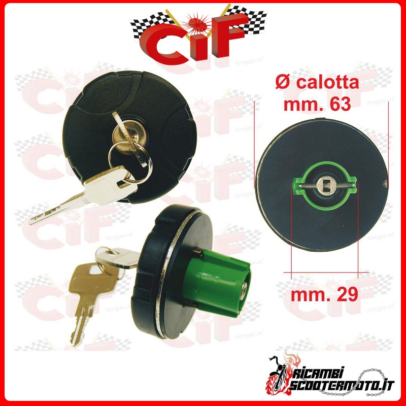 FUEL TANK CAP PIAGGIO APE 50 EURO 2