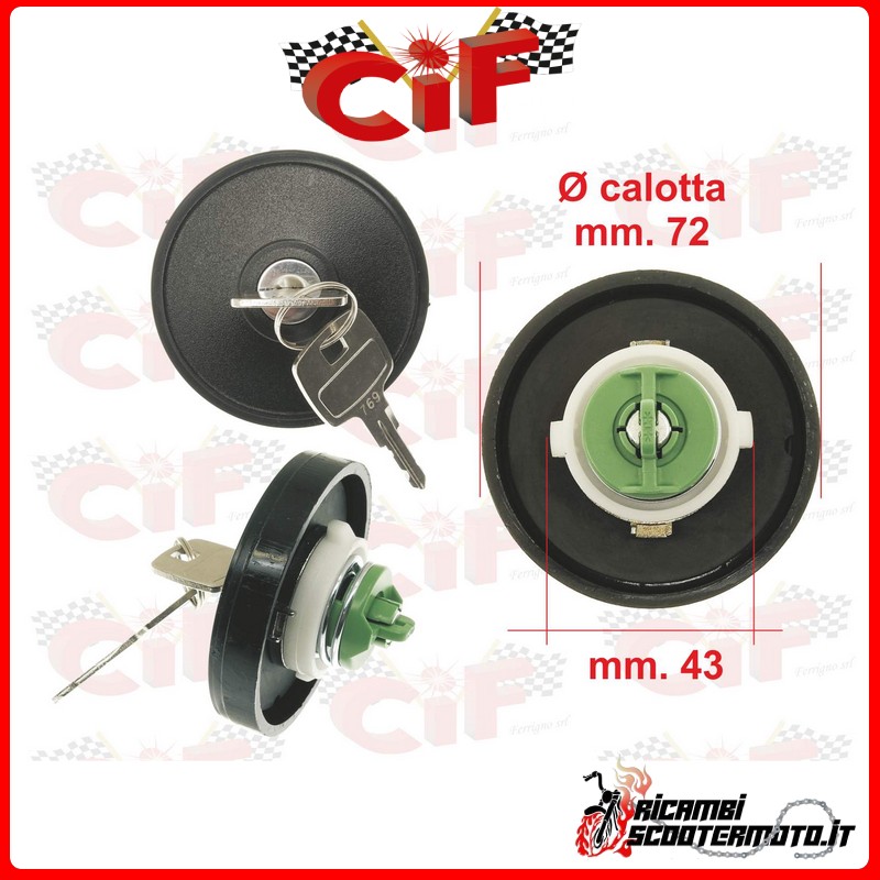FUEL TANK CAP PIAGGIO APE MP