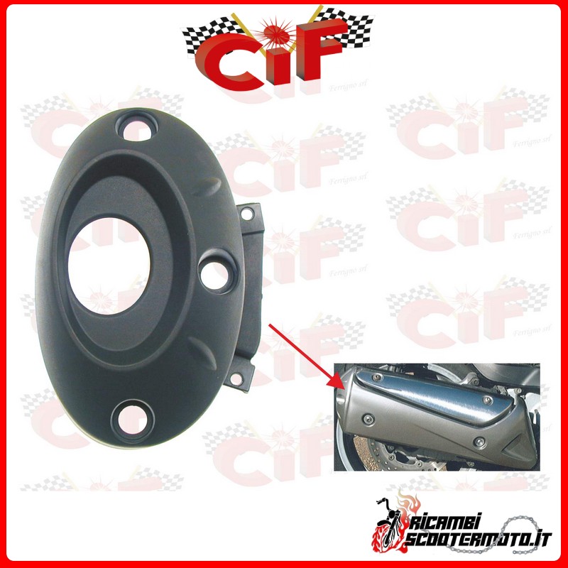 MUFFLER TERMINAL HONDA SH 300 (2007-2013)