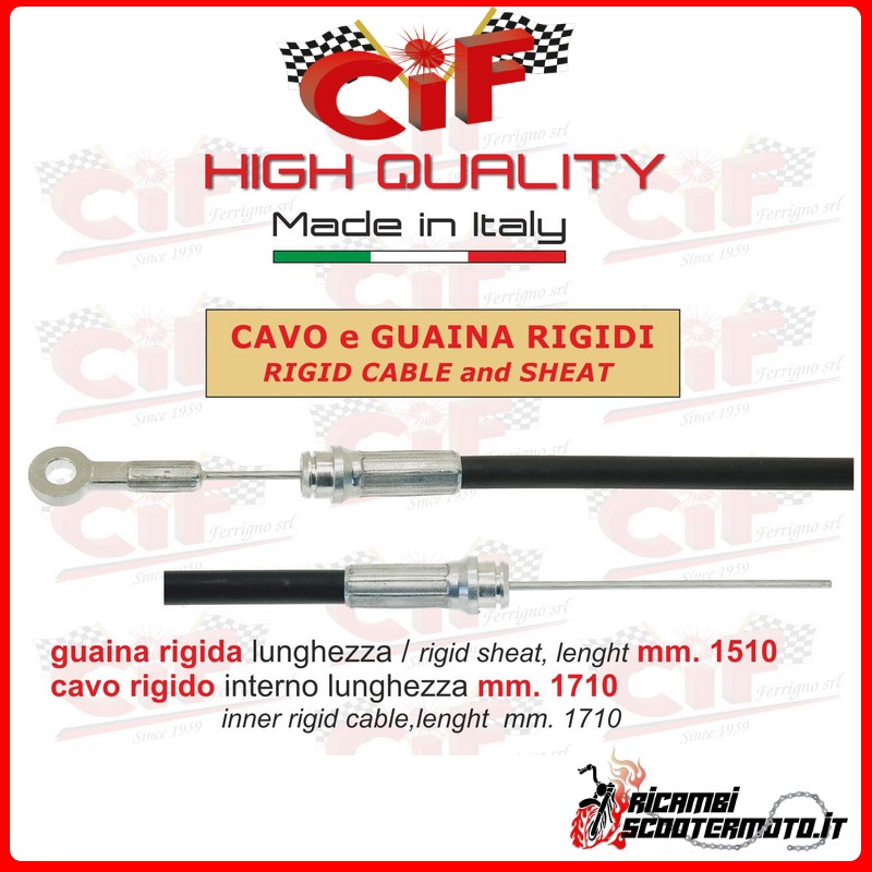 TRANSMISIÓN POR CABLE DE ENGRANAJES PIAGGIO VESPA FL2 50