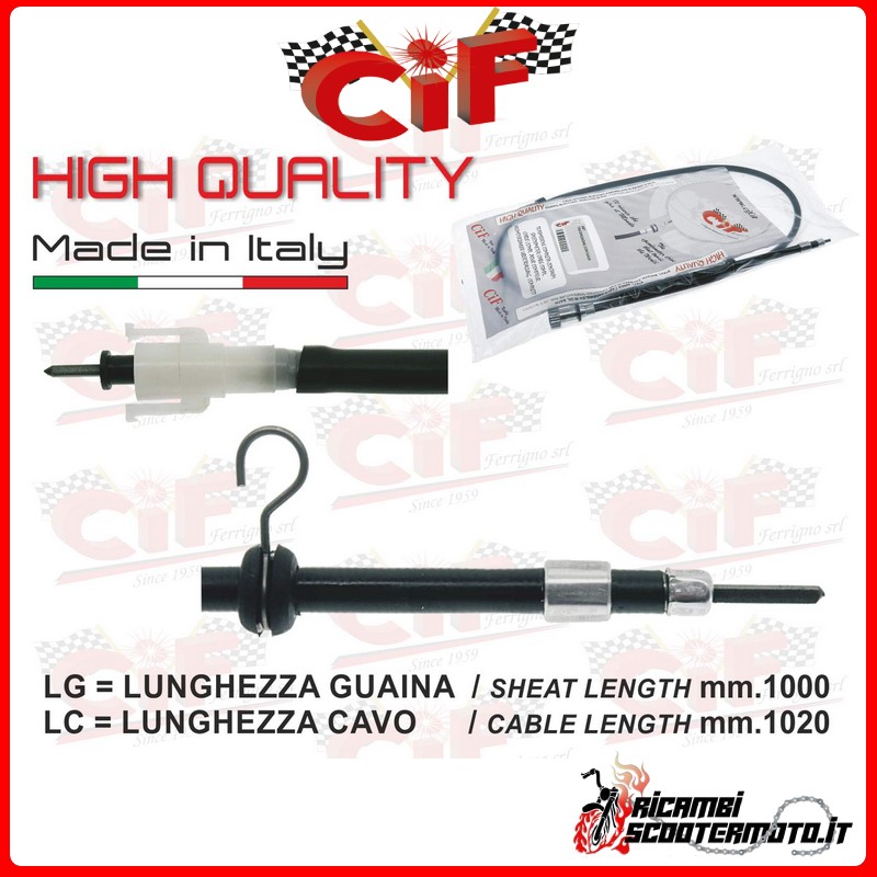 ODOMETER TRANSMISSION PIAGGIO QUARTZ