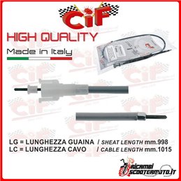 ODOMETER TRANSMISSION PIAGGIO SFERA