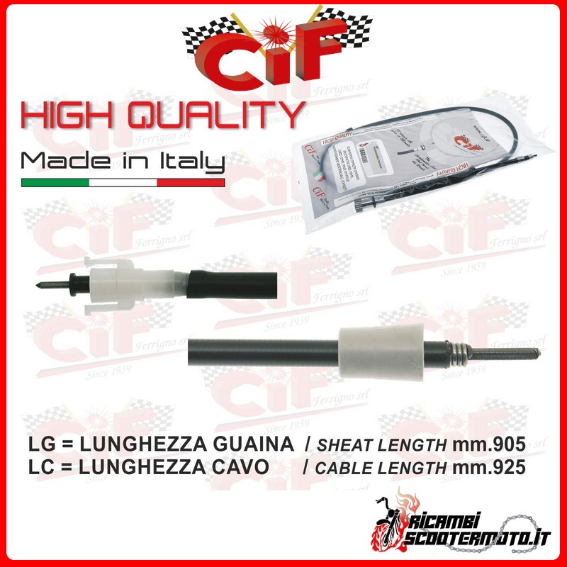ODOMETER TRANSMISSION PIAGGIO ZIP 50