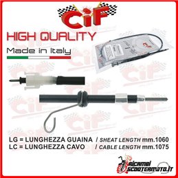 ODOMETER TRANSMISSION PIAGGIO ZIP 50