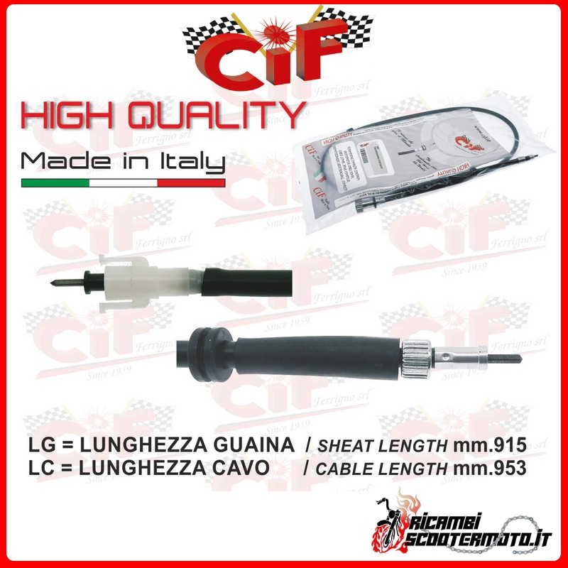 TRANSMISSION DU COMPTEUR ODYNAMIQUE PIAGGIO ZIP RST 50 1996-1999