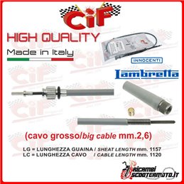 ODOMETER TRANSMISSION LAMBRETTA LI 3° SERIE