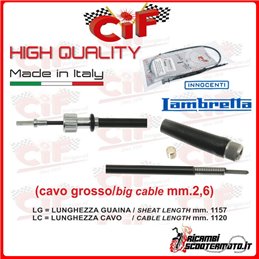 TRANSMISIÓN DEL ODÓMETRO LAMBRETTA DL