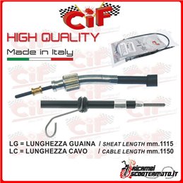 TRANSMISSION DU COMPTEUR ODYNAMIQUE PIAGGIO VESPA GRANTURISMO 125 2003