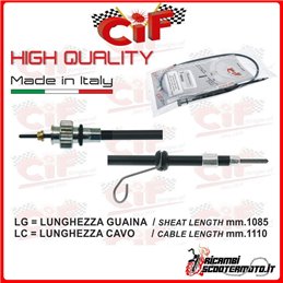 TRANSMISSION DU COMPTEUR ODYNAMIQUE PIAGGIO VESPA ET2