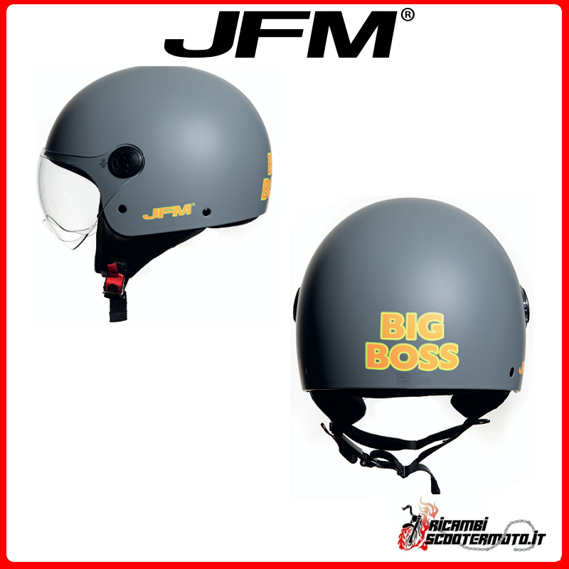 DEMIJET HELM MATT ANTHRAZIT GRÖSSE S