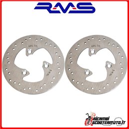RMS FRONT + REAR BRAKE DISC KIT MALAGUTI F12 Phantom Lc Twin Disks 50 1998-1998